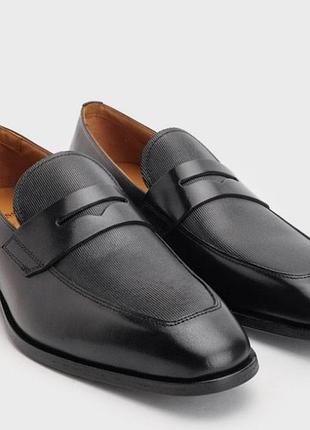 Кожаные лоферы hugo boss
