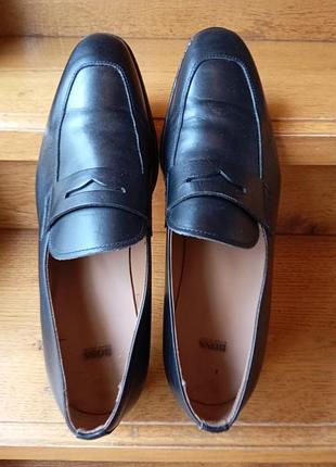 Кожаные лоферы hugo boss 6