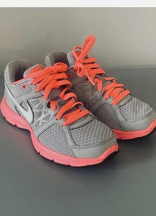 Кросівки жіночі nike air relentless 2 сірі, рожеві, довжина устілки 25,5 см
