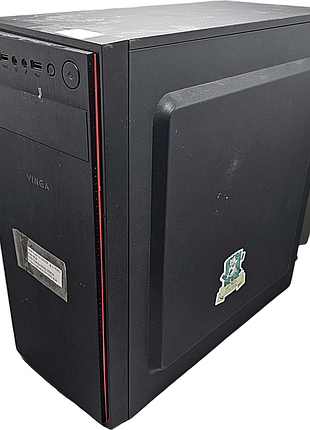 Настольный компьютер системный блок б/у сб(intel core i3-10105f @ 3.7ghz/ram 8gb/ssd 256gb+hdd 500gb/nvidia geforce gt1030 2gb)
