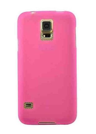 Чохол для мобільного телефона original silicon case samsung a505 (a50) pink