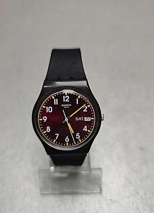 Наручные часы б/у swatch sir red gb753