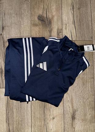 Спортивний костюм чоловічий adidas темно-синій, розмір l