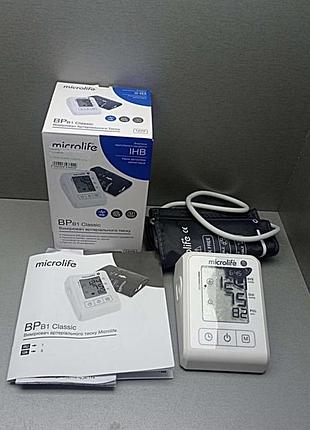 Тонометр б/у microlife bp b1 3