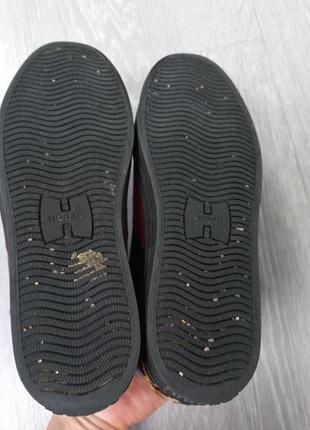Кожаные женские ботинки ботинки hogan 9