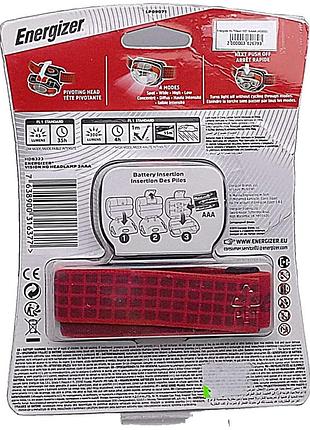 Фонарь фонарик б/у energizer hl "vision hd" 3xaaa (hdb32)