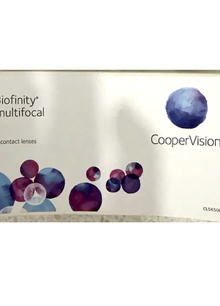 Мультифокальные контактные линзы biofinity multifocal линзы биофининить мультифокальне +2,5