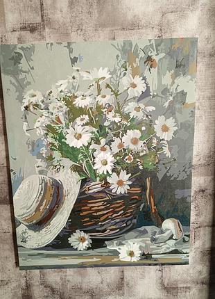 Картина ромашки