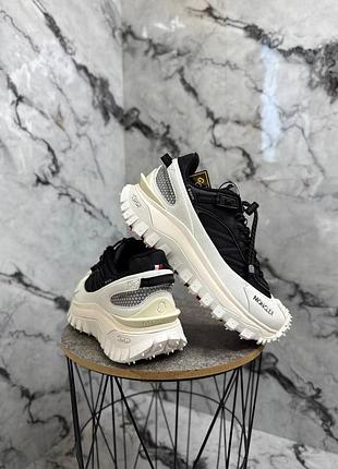 Moncler trailgrip gore-tex white black👟 9