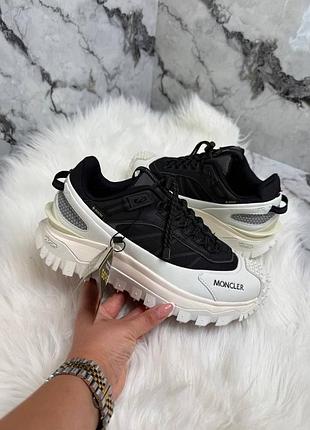 Moncler trailgrip gore-tex white black👟 8