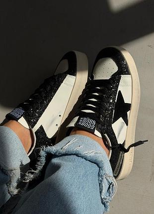 Кеди golden goose ggdb stardan black white