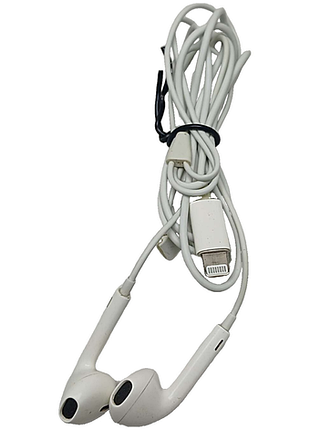 Наушники bluetooth-гарнитура б/у apple earpods (lightning)