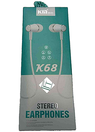 Наушники bluetooth-гарнитура б/у kin k 68