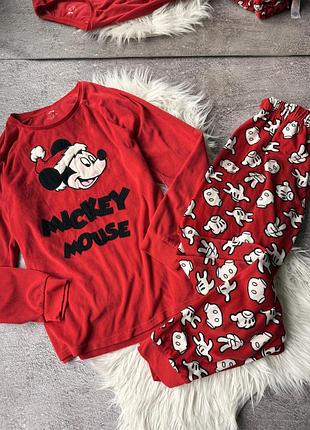 Піжама «mickey mouse» червона, розмір s