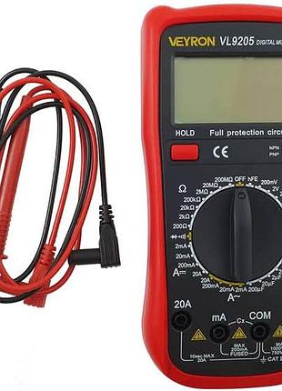 Цифровий мультиметр veyron vl9205