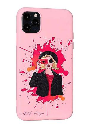 Чохол для мобільного телефона imagen case (tpu) iphone 11 pro pink sand