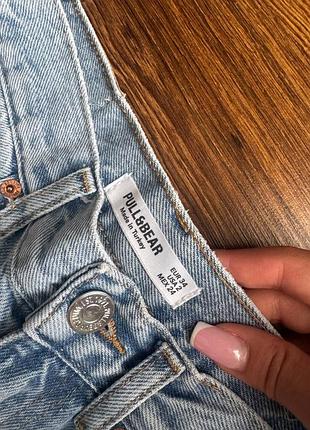 Прямі світло блакитні джинси pull&bear ❤️ 34p. 3