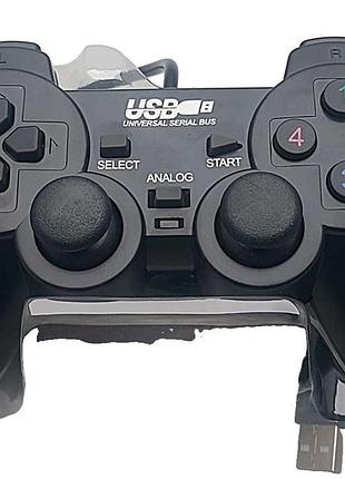 Руль джойстик геймпад б/у double shock 2 usb-208