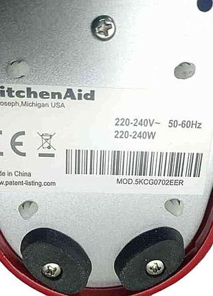 Кавомолка електрична б/у kitchenaid artisan 5kcg0702eer