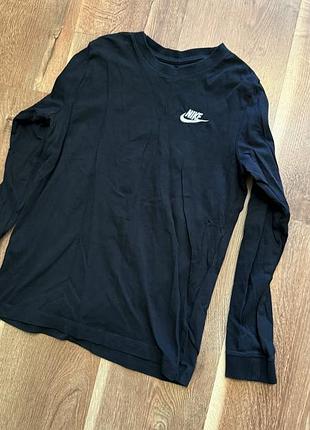 Лонгслів жіночий nike чорний розмір xs-s