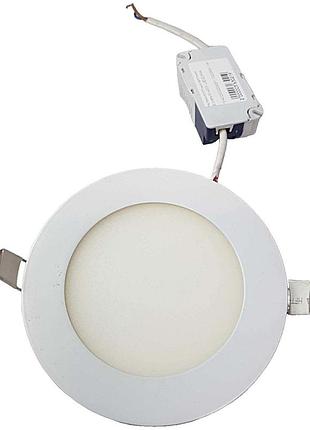 Настенно-потолочный светильник б/у eurolamp 6w 4000k (led-dlr-6/4)