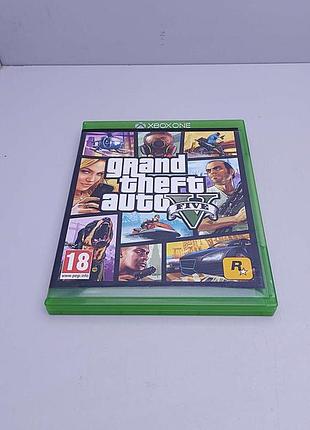 Игра для приставок компьютера б/у grand theft auto v (xbox one)