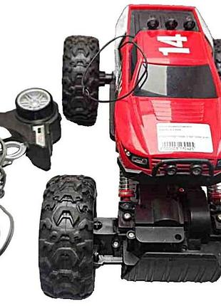 Игрушка на радиоуправлении б/у maisto rock crawler