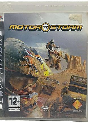 Гра для приставок комп'ютера б/у motorstorm (ps3)