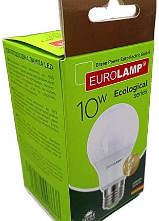 Б/у eurolamp led-a60-10273(p) a60 10w 3000k e27