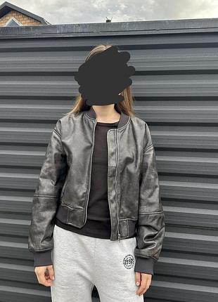 Бомбер h&m 4