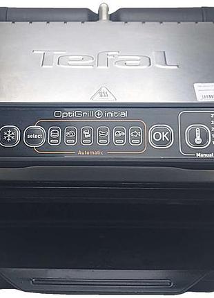 Электрический гриль шашлычница б/у tefal optigrill gc706d34