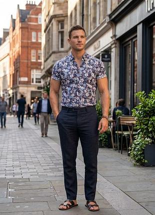 Нова приталена сорочка topman 2