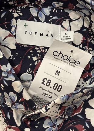 Нова приталена сорочка topman 5
