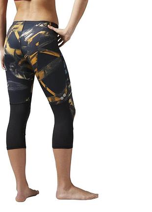 Легінси 3/4 капрі лосіни 3/4 reebok