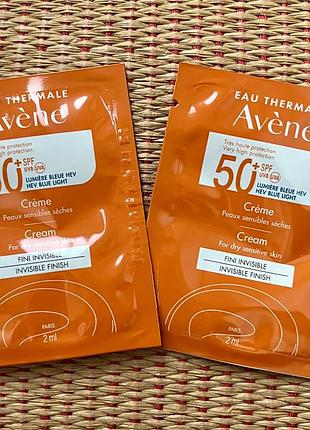 Avene crème spf 50+ 🧡 солнцезащитный крем для сухой и чувствительной кожи лица, france 🇫🇷