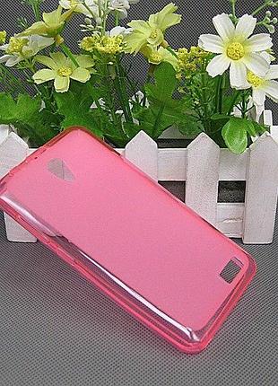 Чехол для мобильного телефона original silicon case lenovo a319 pink