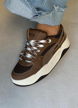 Кроссовки puma 180 brown