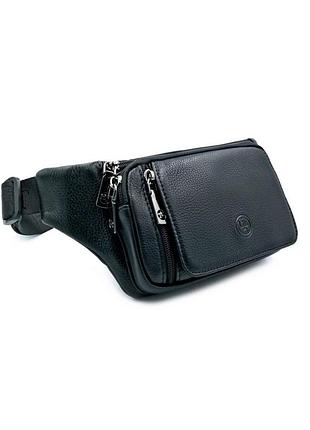 Кожаная сумка weatro 31 х 13 х 5 см черный wtro-nw-8786-34