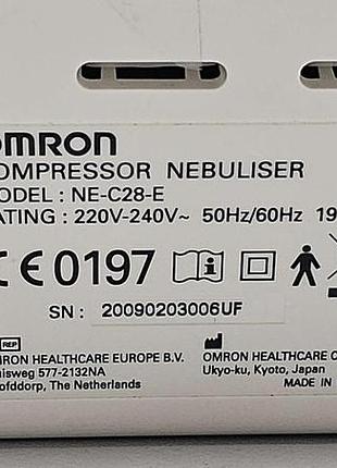 Ингалятор небулайзер б/у omron compair (ne-c28) 8