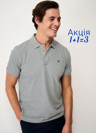 Футболка поло crew clothing company свободного кроя