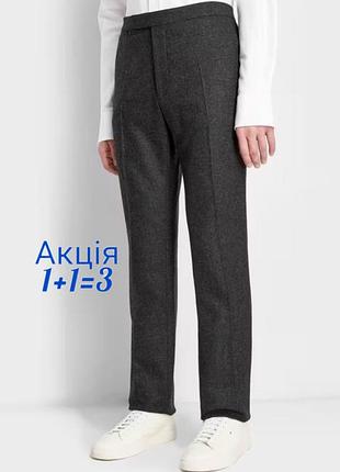 Шерстяные брюки m&amp;s tailored w38 l33 nova fides штаны