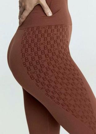 Леггинсы/лосины терракотового цвета ted baker seamless embossed