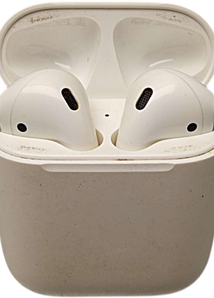 Наушники bluetooth-гарнитура б/у apple airpods 2 (a1938)