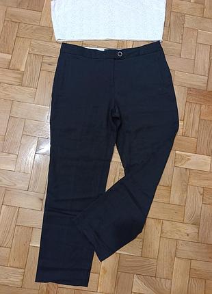 Штани жіночі чорні , брюки жіночі m&s14(42) штани жіночі стильні з кишенями