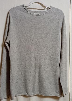 Світшот чоловічий jack & jones сірий розмір xl