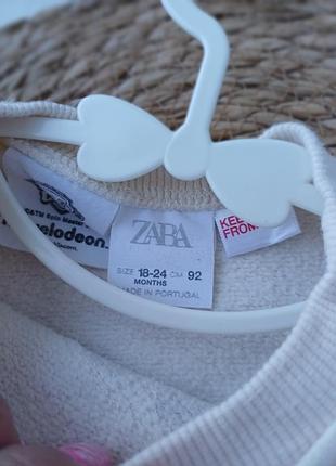 Платье свитшот zara 7