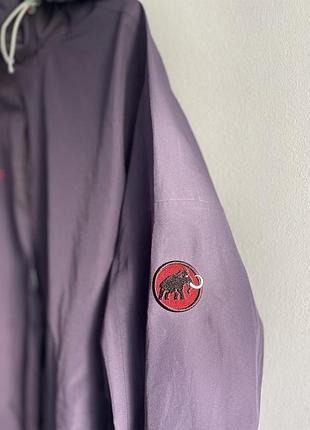 Куртка mammut gore-tex paclite shell фіолетова xl