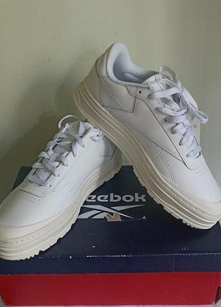 Кросівки чоловічі reebok білі шкіряні