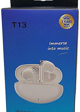 Навушники bluetooth-гарнітура б/у tws t13 арт.106146
