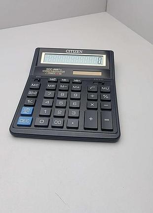 Калькулятор б/у citizen sdc-888t ii 2
